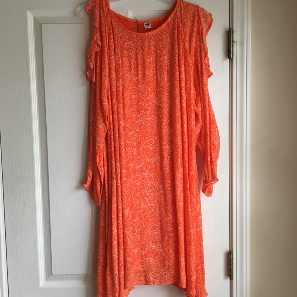 Old Navy orange dress!